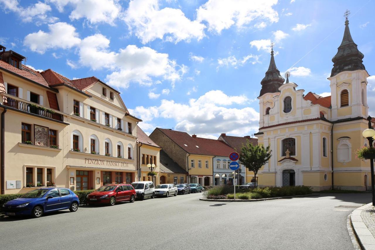 Penzion Panský dům Rozmital pod Tremsinem Esterno foto