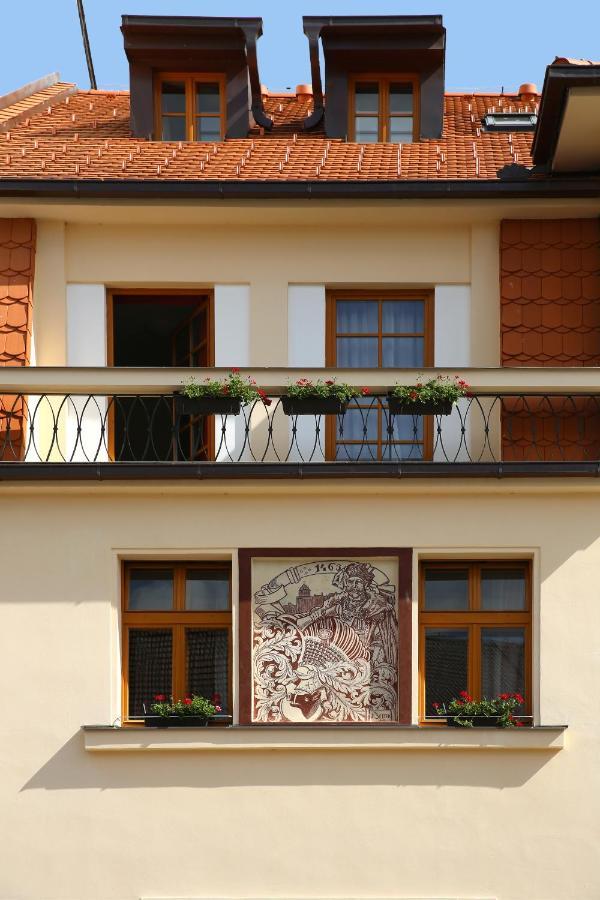 Penzion Panský dům Rozmital pod Tremsinem Esterno foto