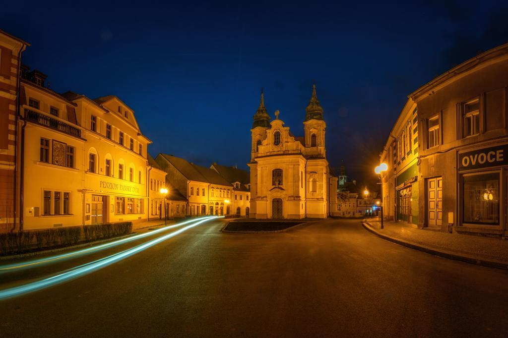 Penzion Panský dům Rozmital pod Tremsinem Esterno foto